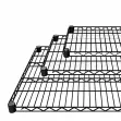 Bandeja de rejilla negra