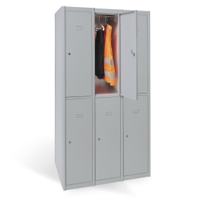 Taquillas Metálicas LockerPro 2 Puertas 3 Cuerpos
