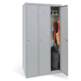 Taquillas Metálicas LockerPro 1 Puerta 3 Cuerpos